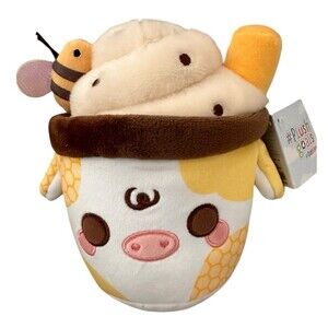 Plush Goals Cuddle Barn Honeycomb Mooshake Squish NWT